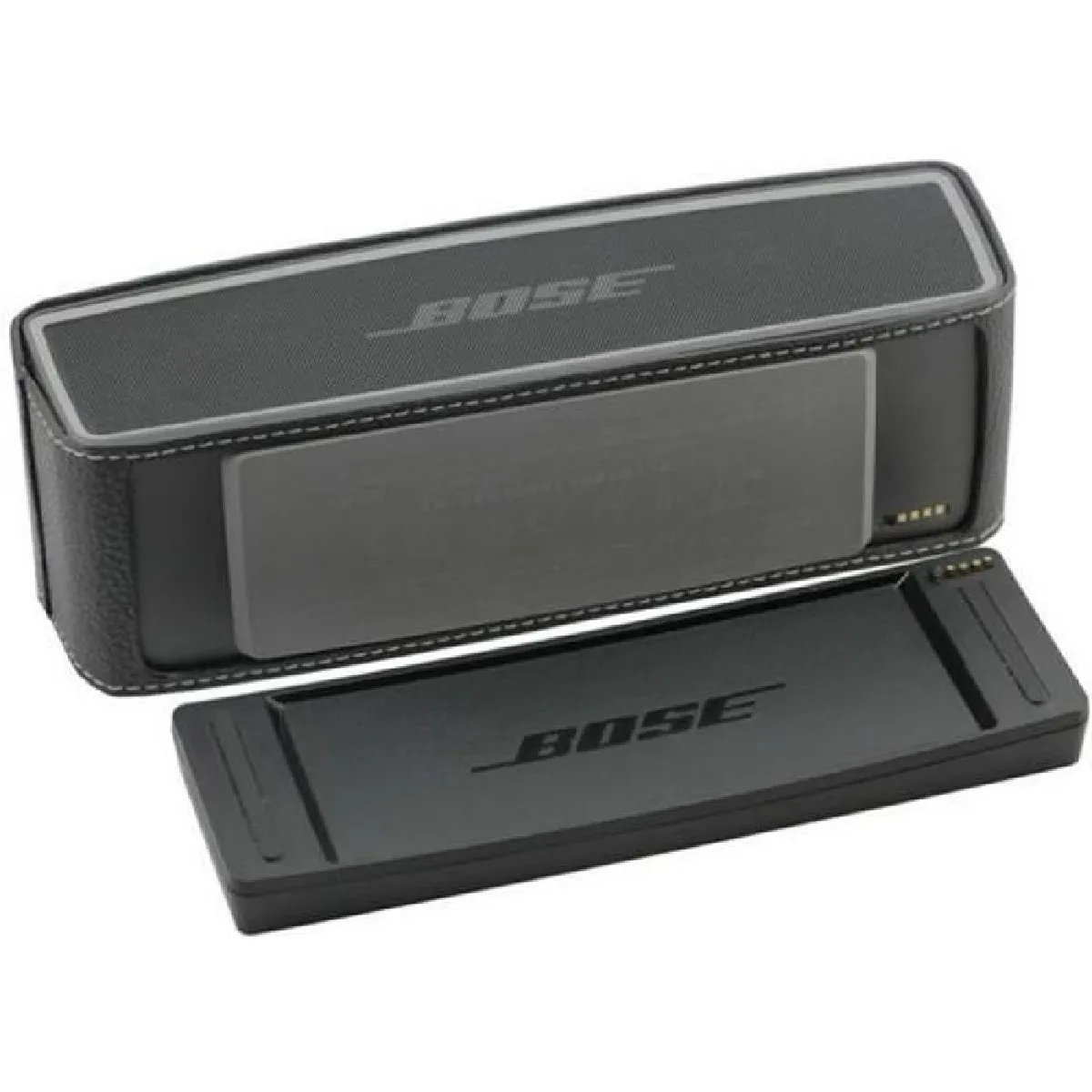 PU Housse de protection de la peau pour Bose SoundLink Mini-2 Bluetooth Speaker Noir