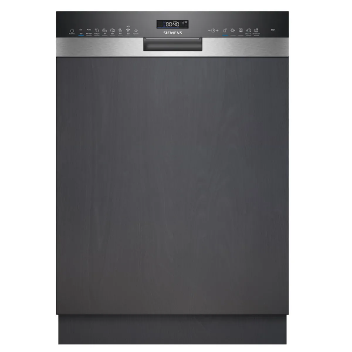 Lave-vaisselle 60cm 14c 39db intégrable avec bandeau noir - SN55ZS12CE - SIEMENS