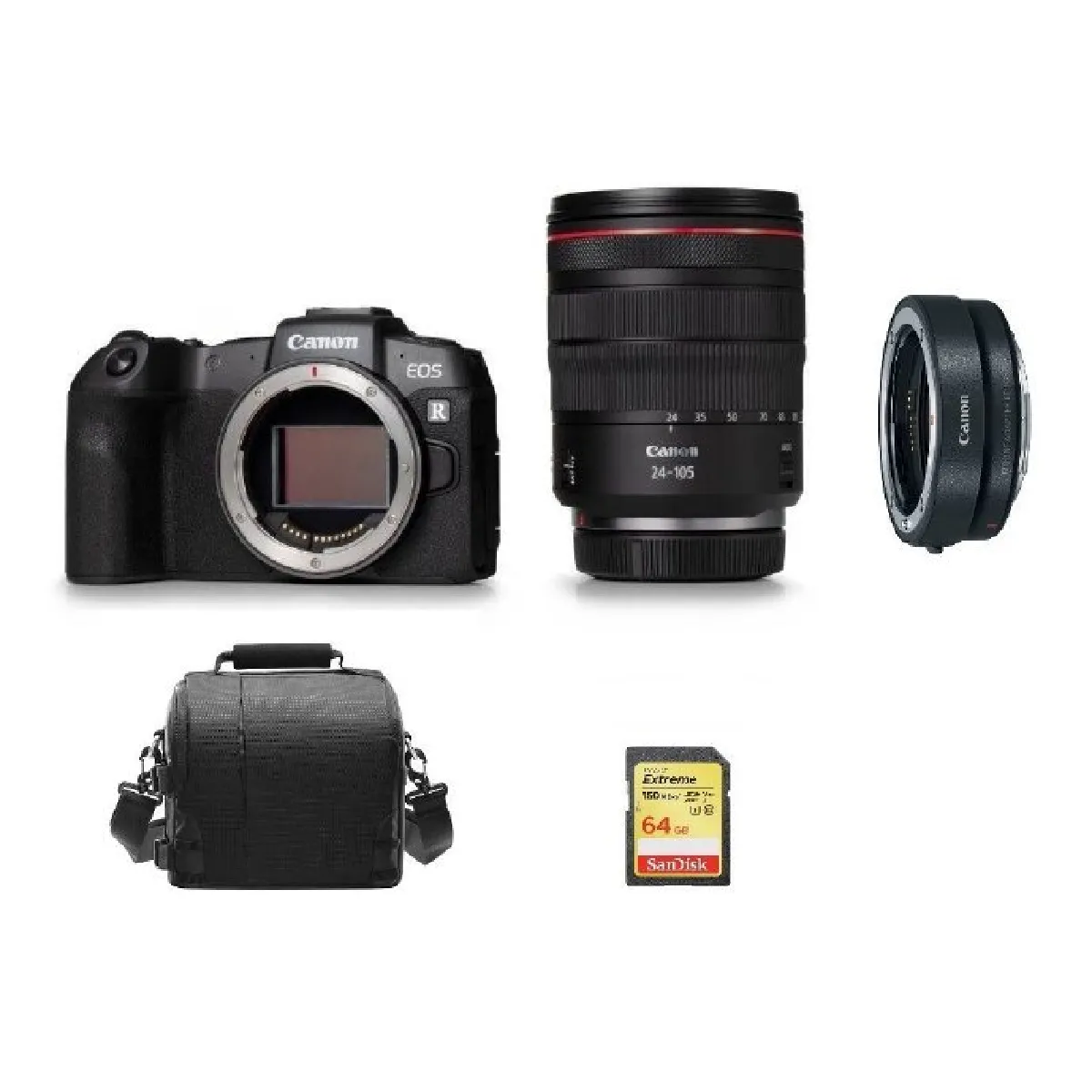 canon-eos-rp-body-black-rf-24-105mm-f4l-is-usm-ef-eos-r-mount-adapter-64gb-sd-card-camera-bag-0711202279438