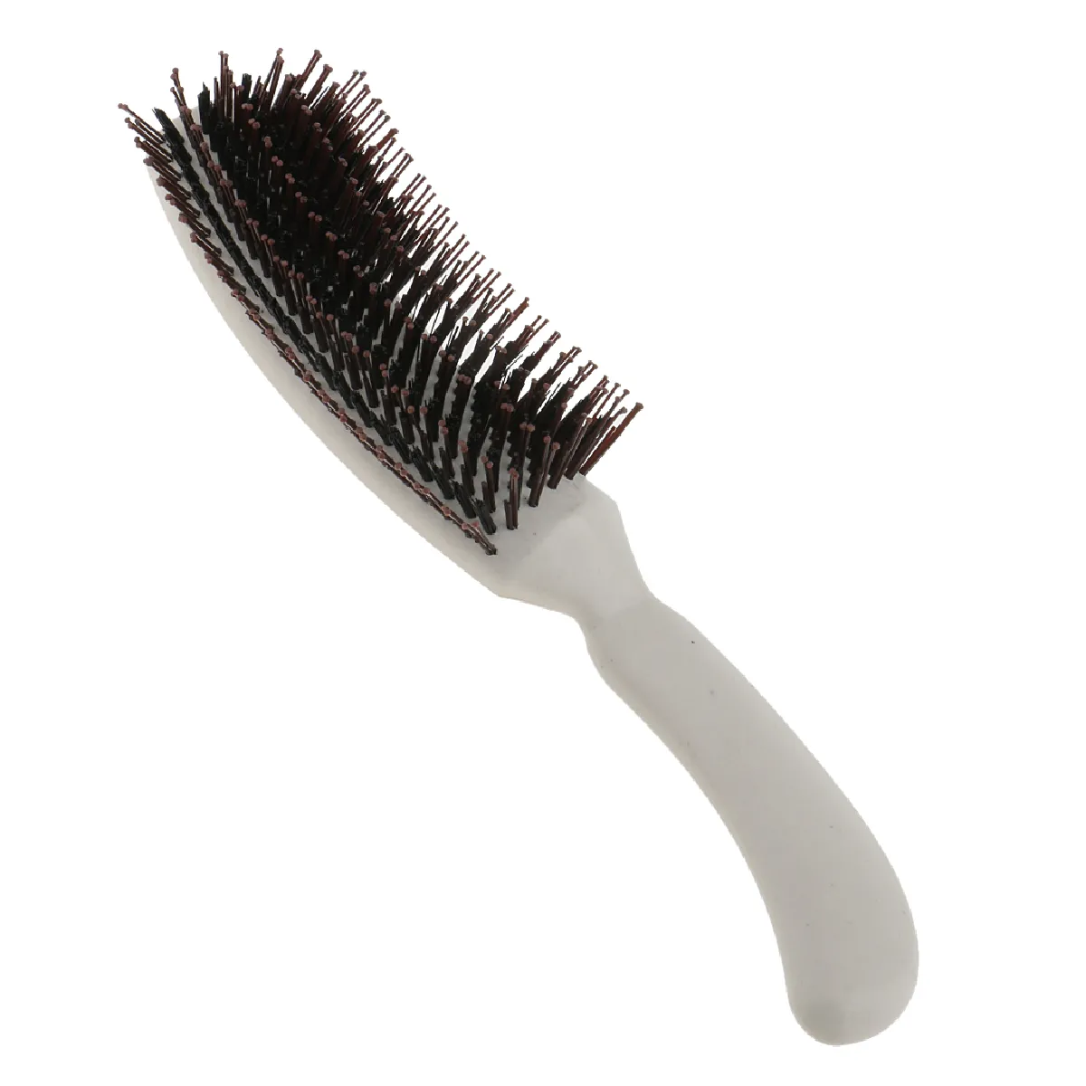 Professionnel En Plastique Cheveux Brosse Salon Styling Brosse À Cheveux Anti-Statique Curling Long Peigne Peigne Frizz Free Nylon Soie