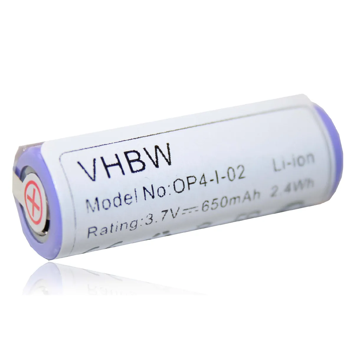 vhbw Batterie 650mAh (3.7V) compatible avec Braun Oral-B Smart 6, Genius 6000, Genius 8000, Genius 9000