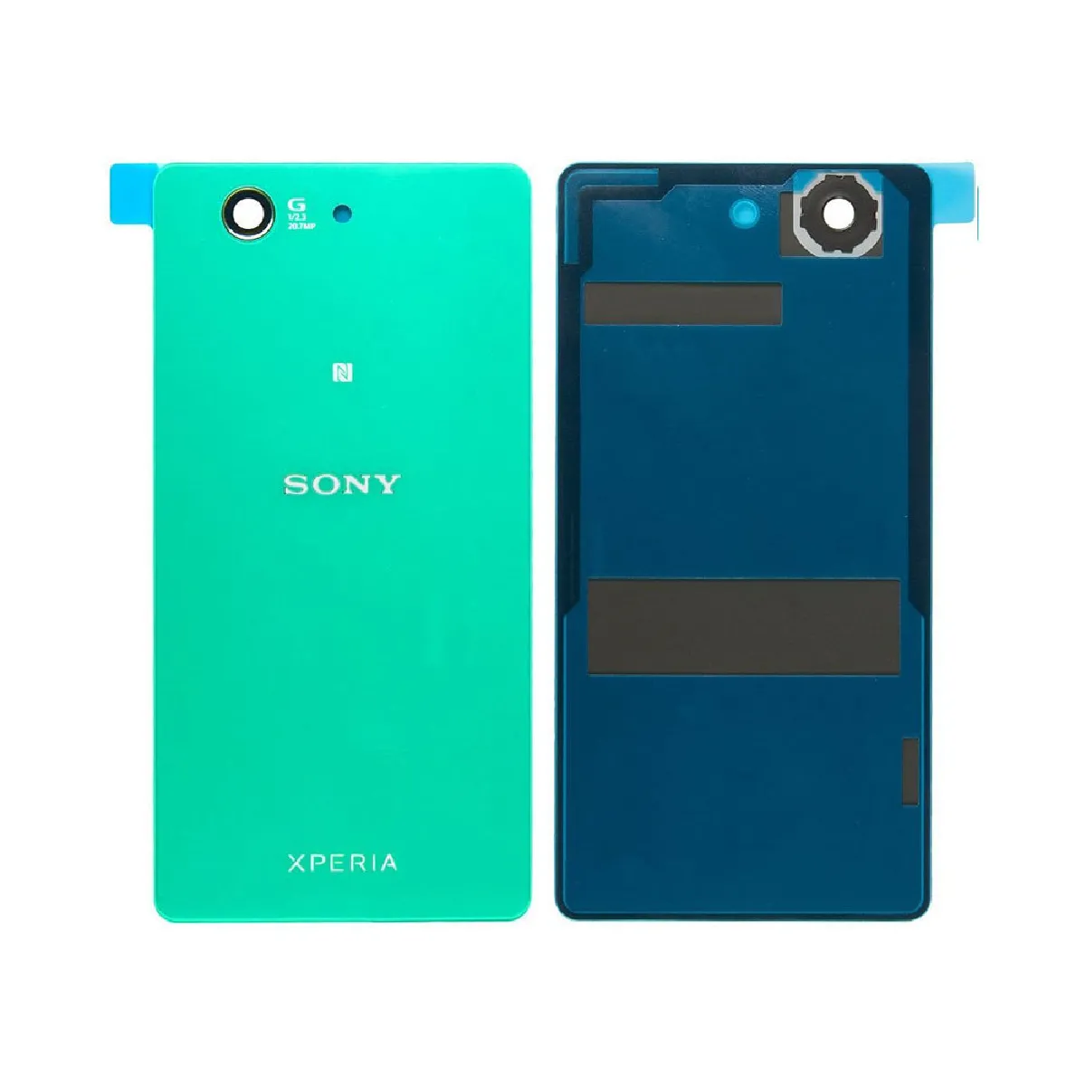 couvercle batterie pour Sony xPeria Z3 Compact-Vert