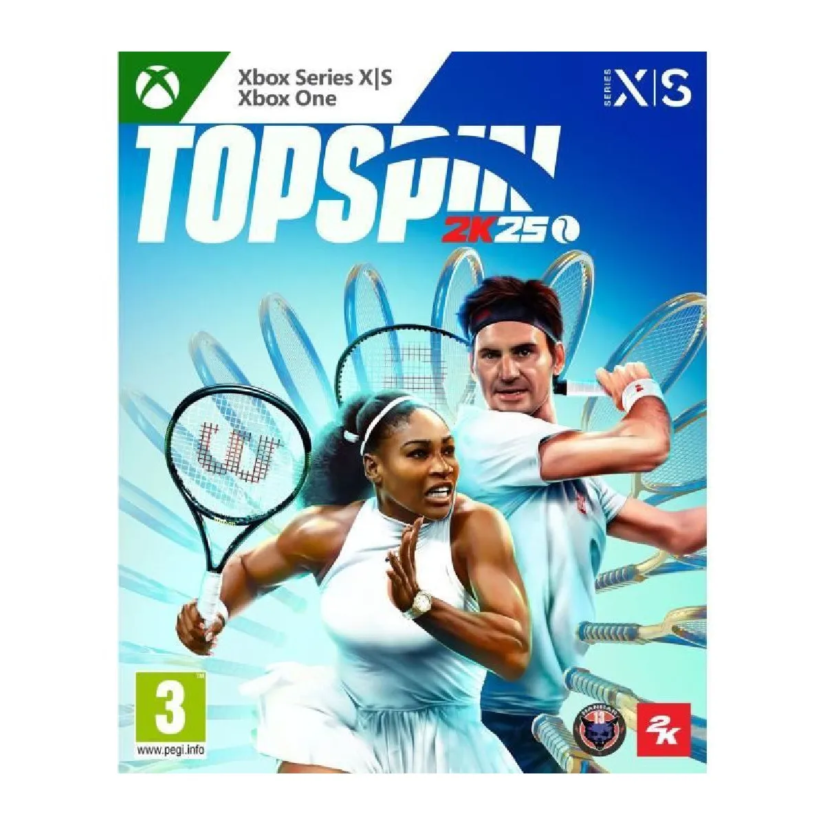 TopSpin 2K25 - Jeu Xbox Series X et Xbox One - Edition Standard