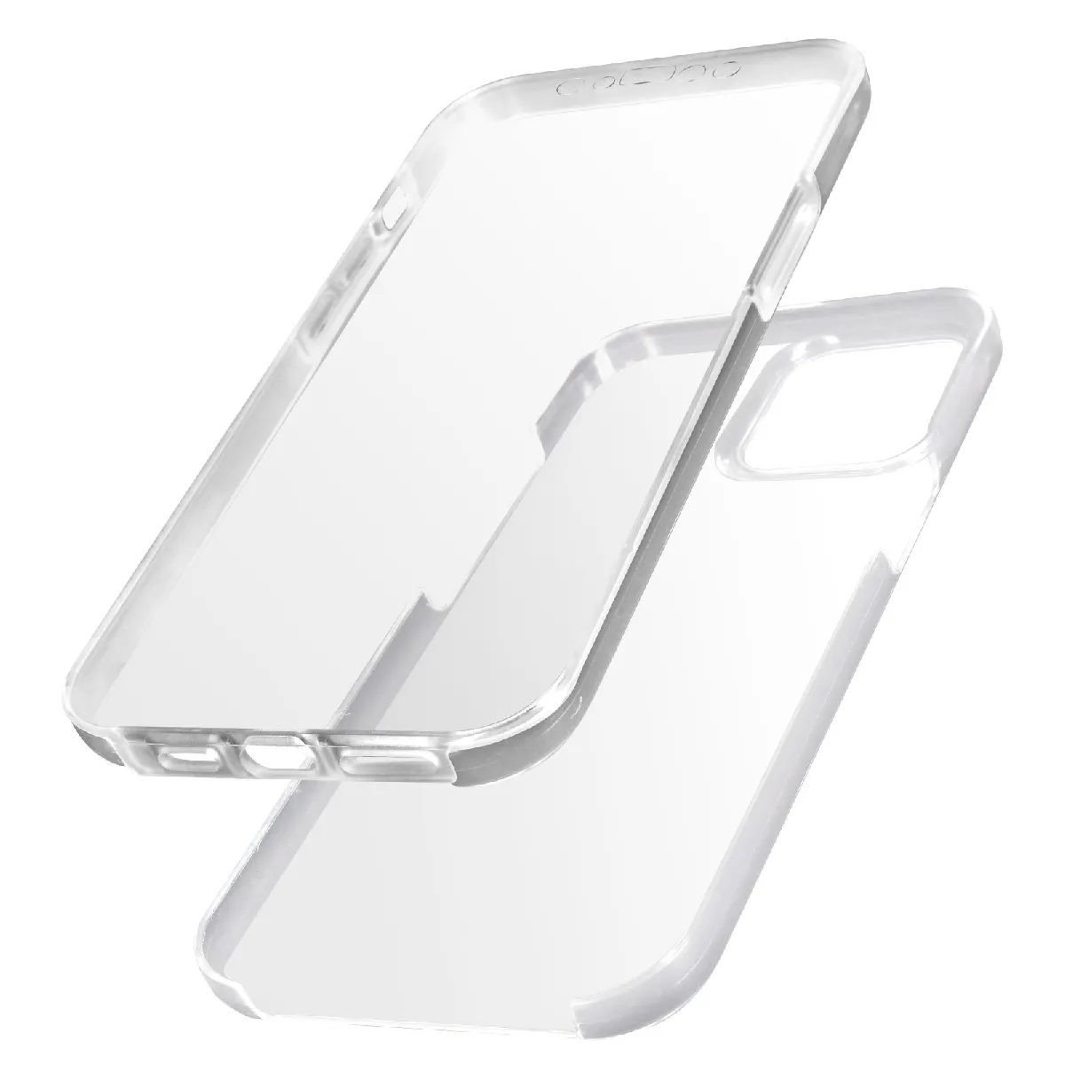 Coque Intégrale pour iPhone 13 Mini Arrière Rigide Avant Souple Transparent