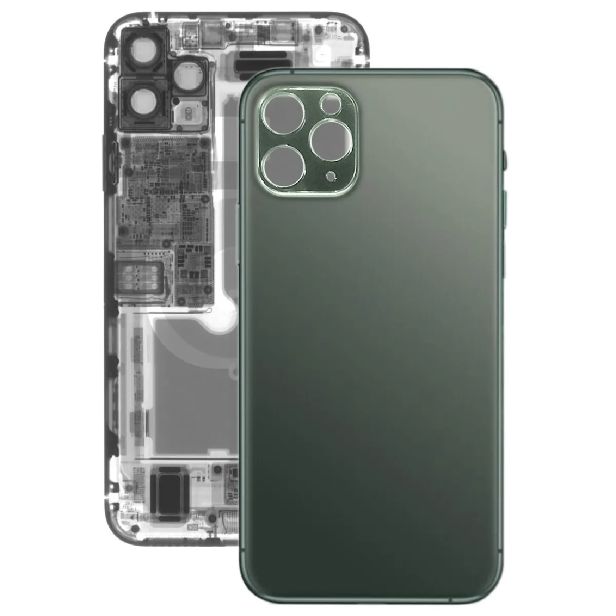 Coque Arrière Batterie Verre pour iPhone 11 Pro Vert