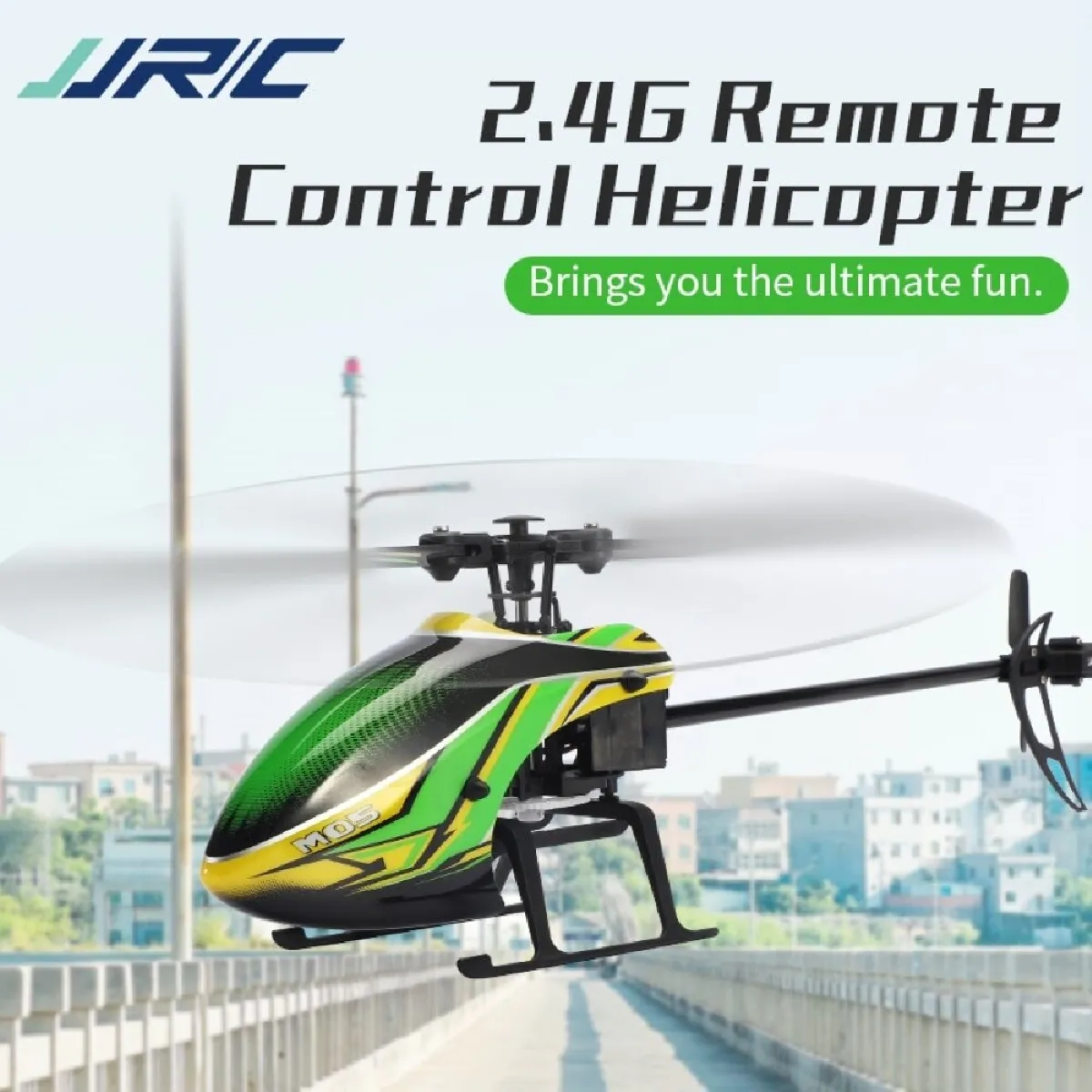 Hélicoptère M05 RC maintien de l'altitude 6 axes 4 canaux 2.4G télécommande électronique avion brosse quadcopter drone avion jouet - RC Helicopter(Vert)