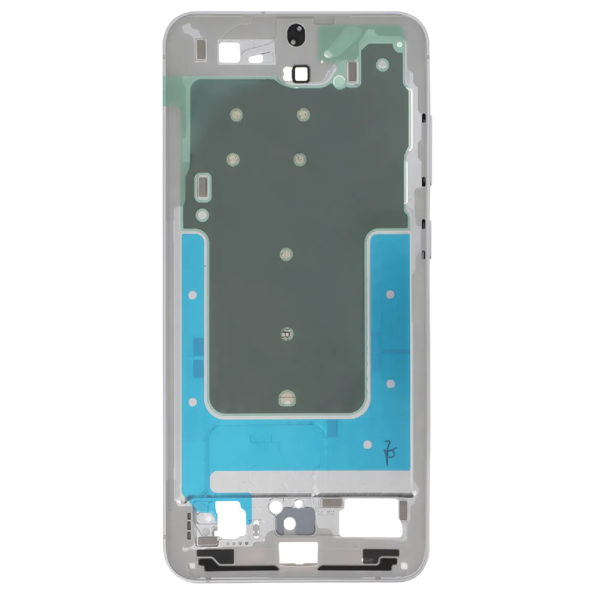 Samsung Châssis Central pour Samsung Galaxy S24 Plus Original Service Pack Argent