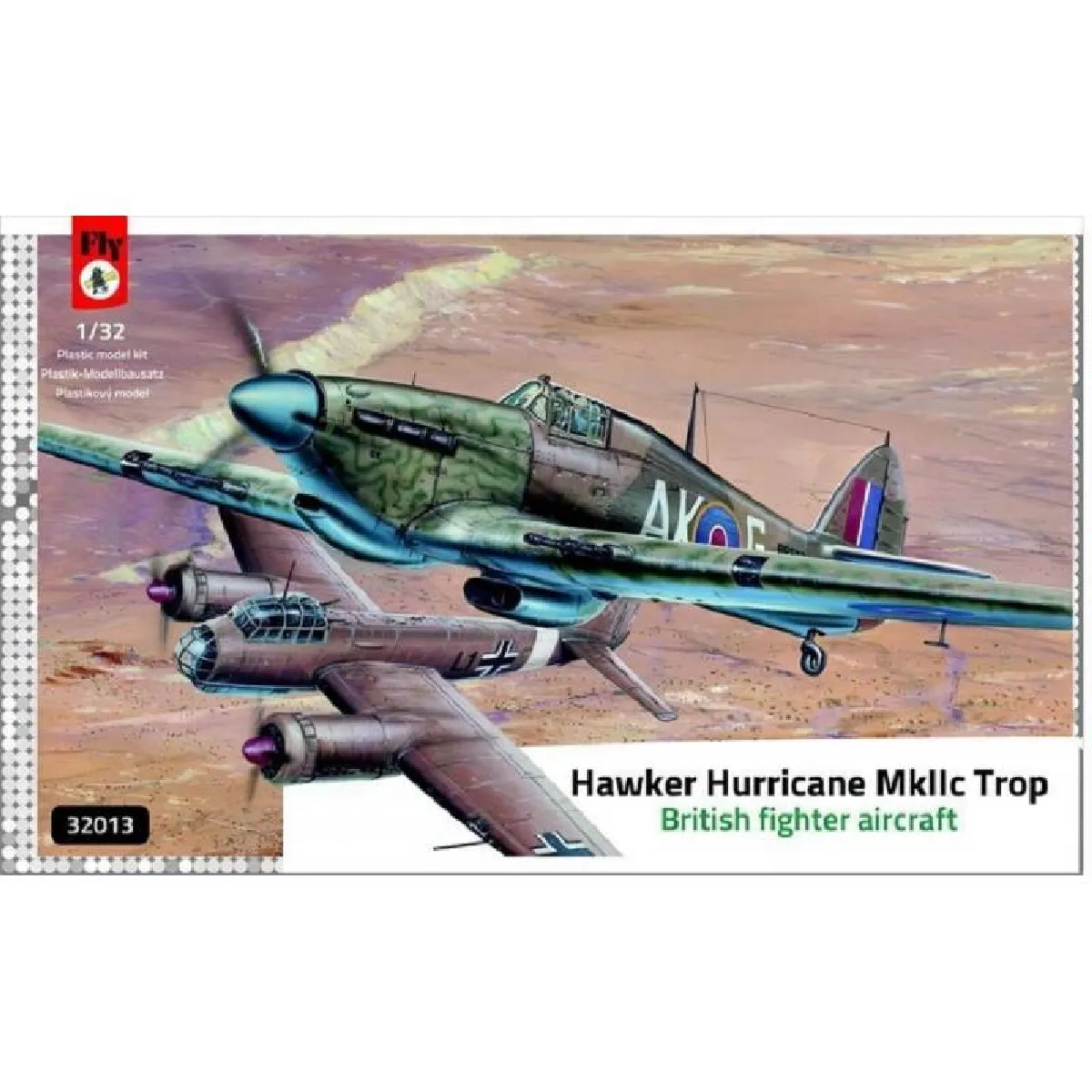 Maquette Avion Hawker Hurricane Mk.iic Trop