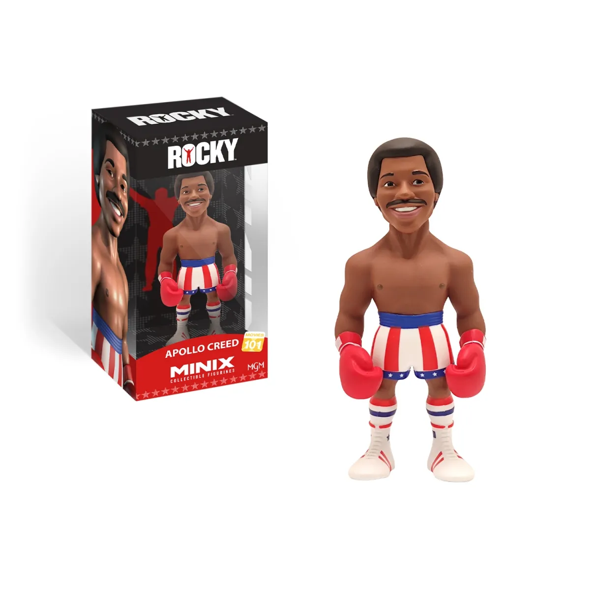 Rocky Balboa - Figurine Minix Apollo Creed 12 cm