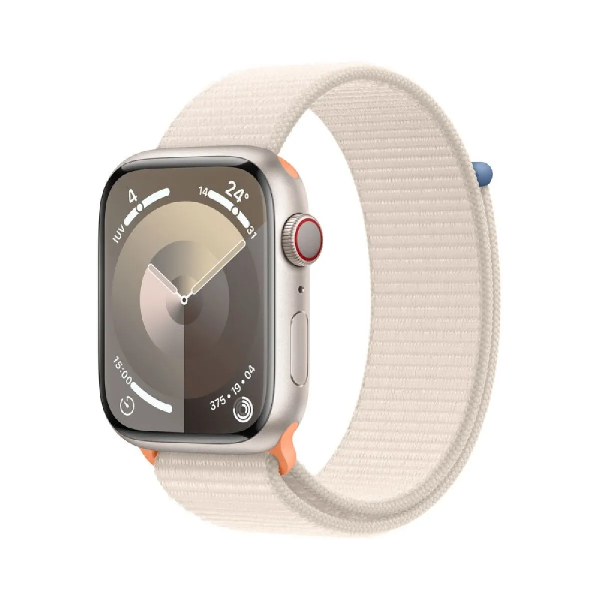 Montre intelligente Watch S9 Apple MRMA3QL/A Beige 45 mm