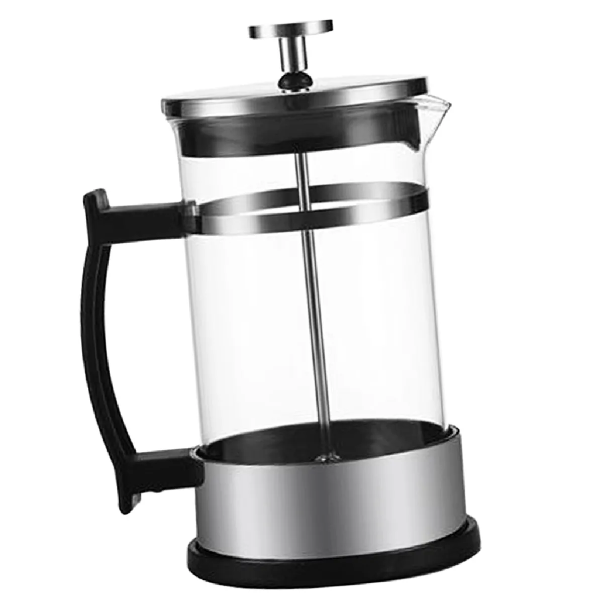 Cafetière Expresso Classique En Acier Inoxydable à Thé de Presse Française 350 Ml 1-2 Tasses