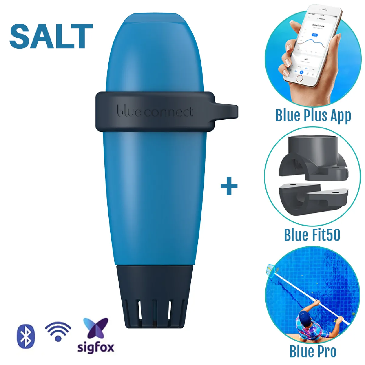 Blue connect + salt