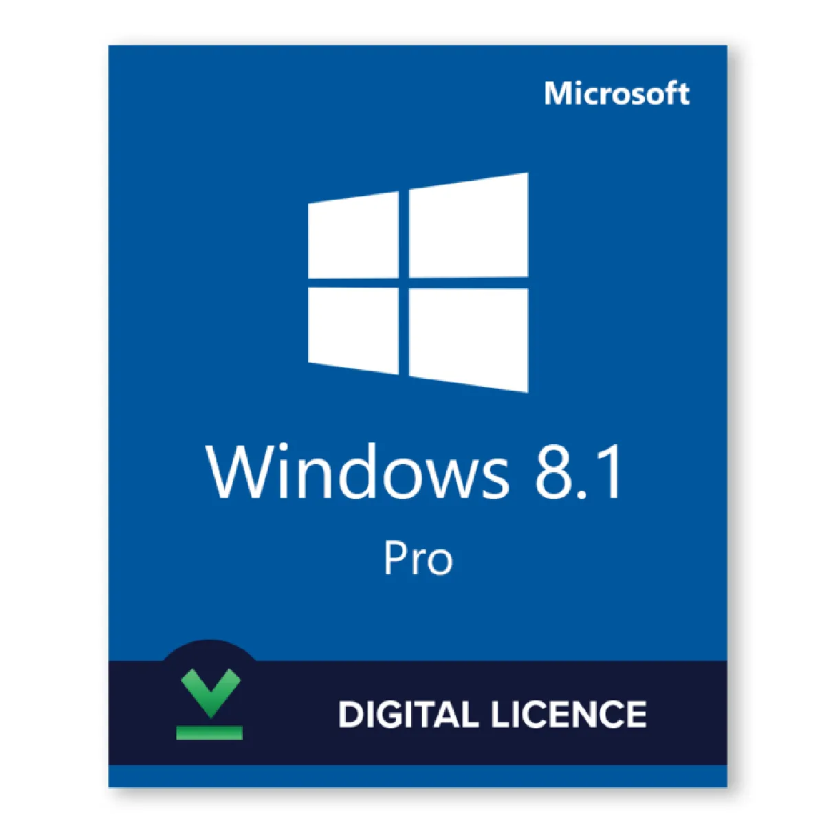 Windows 8.1 Professionnel - Licence numérique - Logiciel en téléchargement