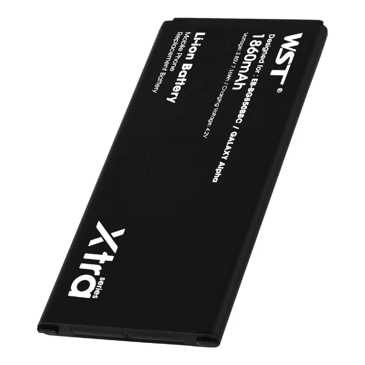 Batterie Compatible 2200mAh Samsung Galaxy Alpha - Remplace Samsung EB-BG850BBE