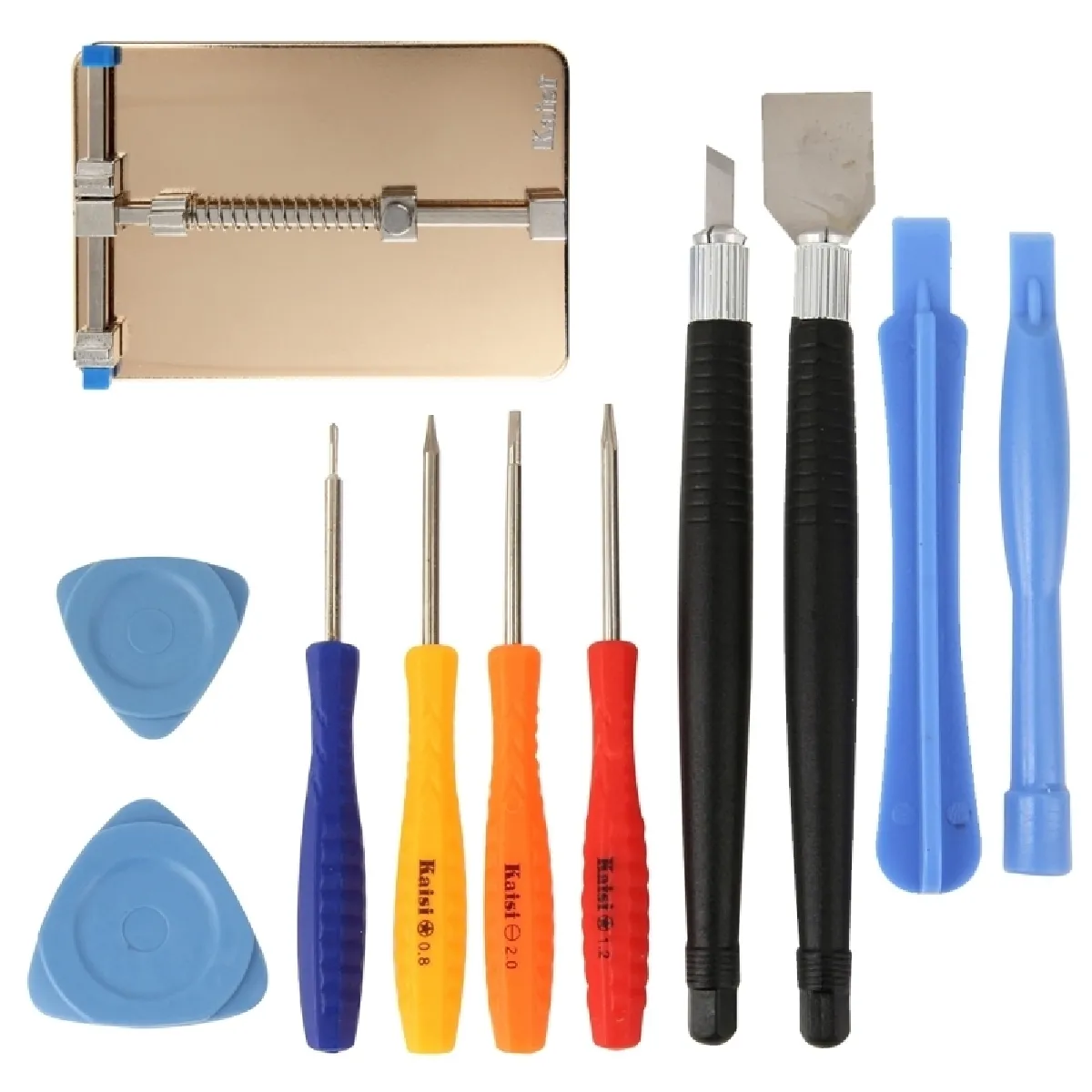 Kit d'outil pour iPhone 6 et 6 Plus / Samsung Galaxy / Téléphone Mobile 11 en 1 Profession PCB Titulaire Multi-purpose Repair Tool Set