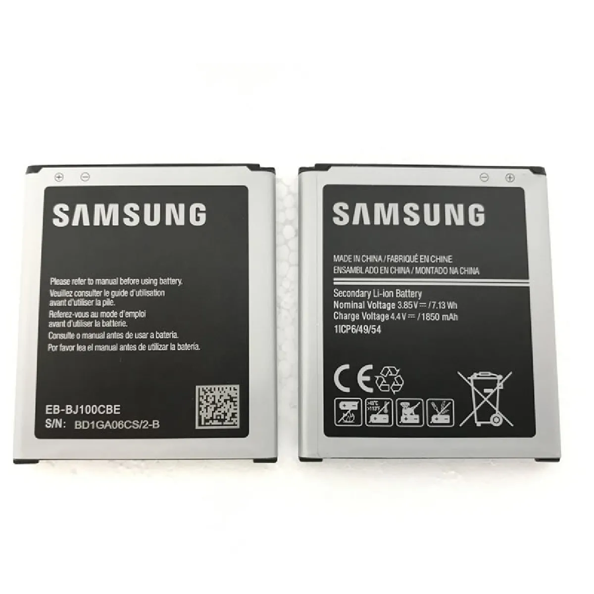 SAMSUNG Batterie Samsung Original J100H Galaxy J1 Li-Ion 1850mAh