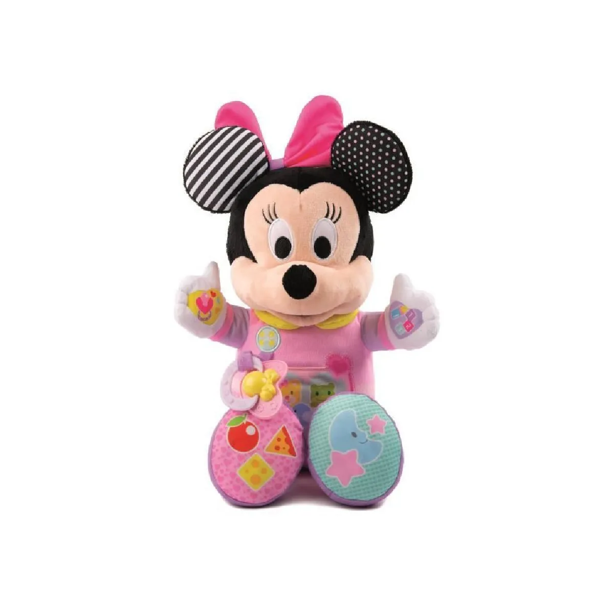 CLEMENTONI Disney Baby - Ma poupée a cajoler Minnie - Jeu d'éveil