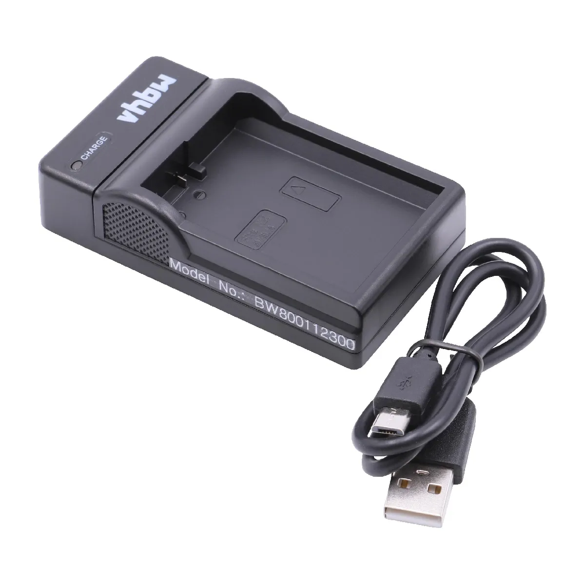 vhbw chargeur Micro USB avec câble pour appareil photo Nikon D3100, D3200, D3300, D5100, D5200, D5300, D5500