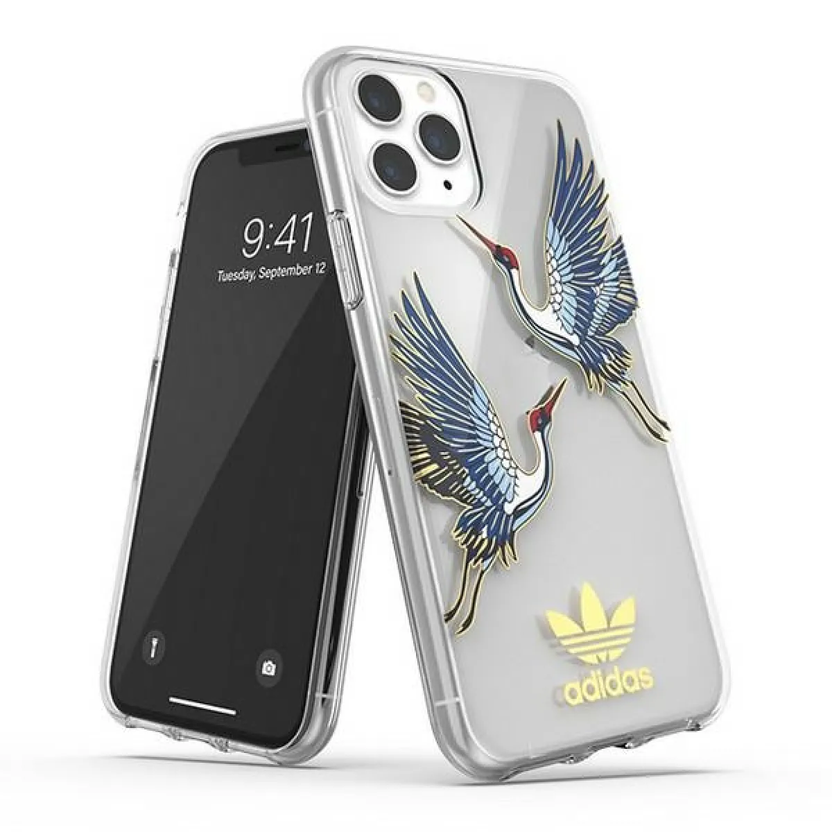 adidas or transparent coque cny iphone 11 pro zloty/gold 37769