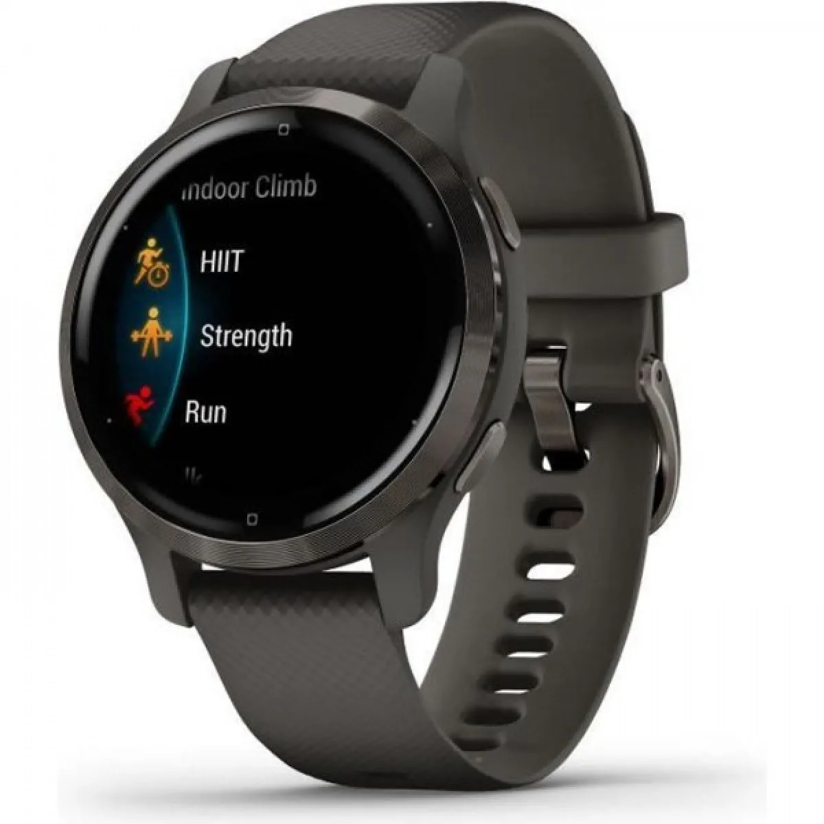 Montre GARMIN Venu 2S - connectée GPS - Gray - Bracelet gris foncé