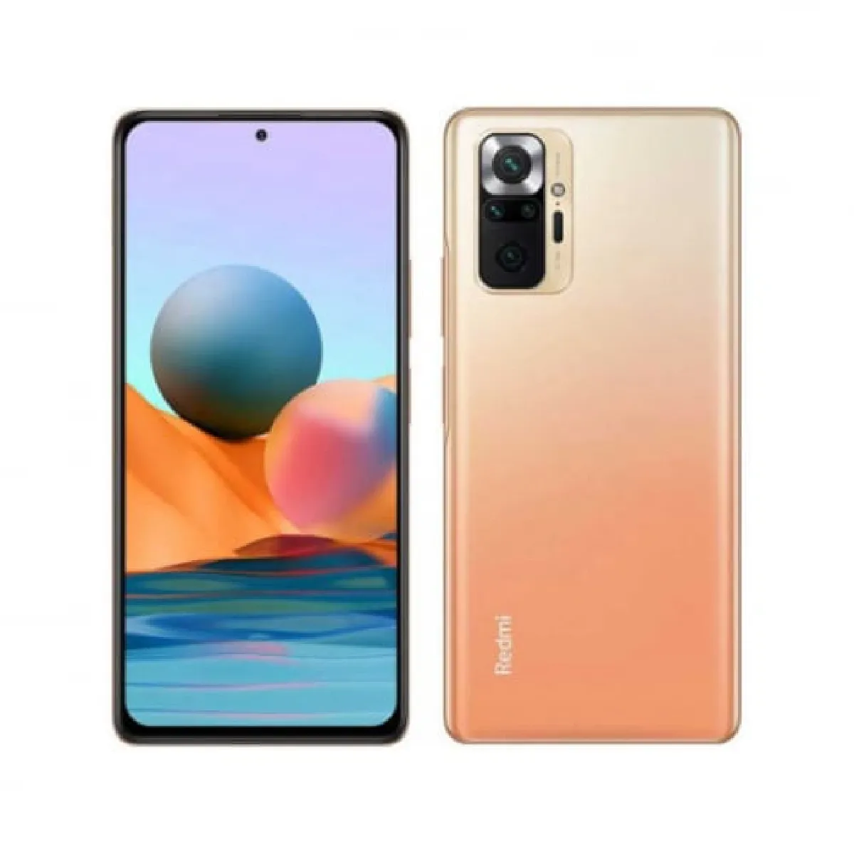 Xiaomi Redmi Note 10 Pro Téléphone Intelligent 6.67'' FHD Qualcomm Snapdragon 732G 6Go 64Go Android 11 Or