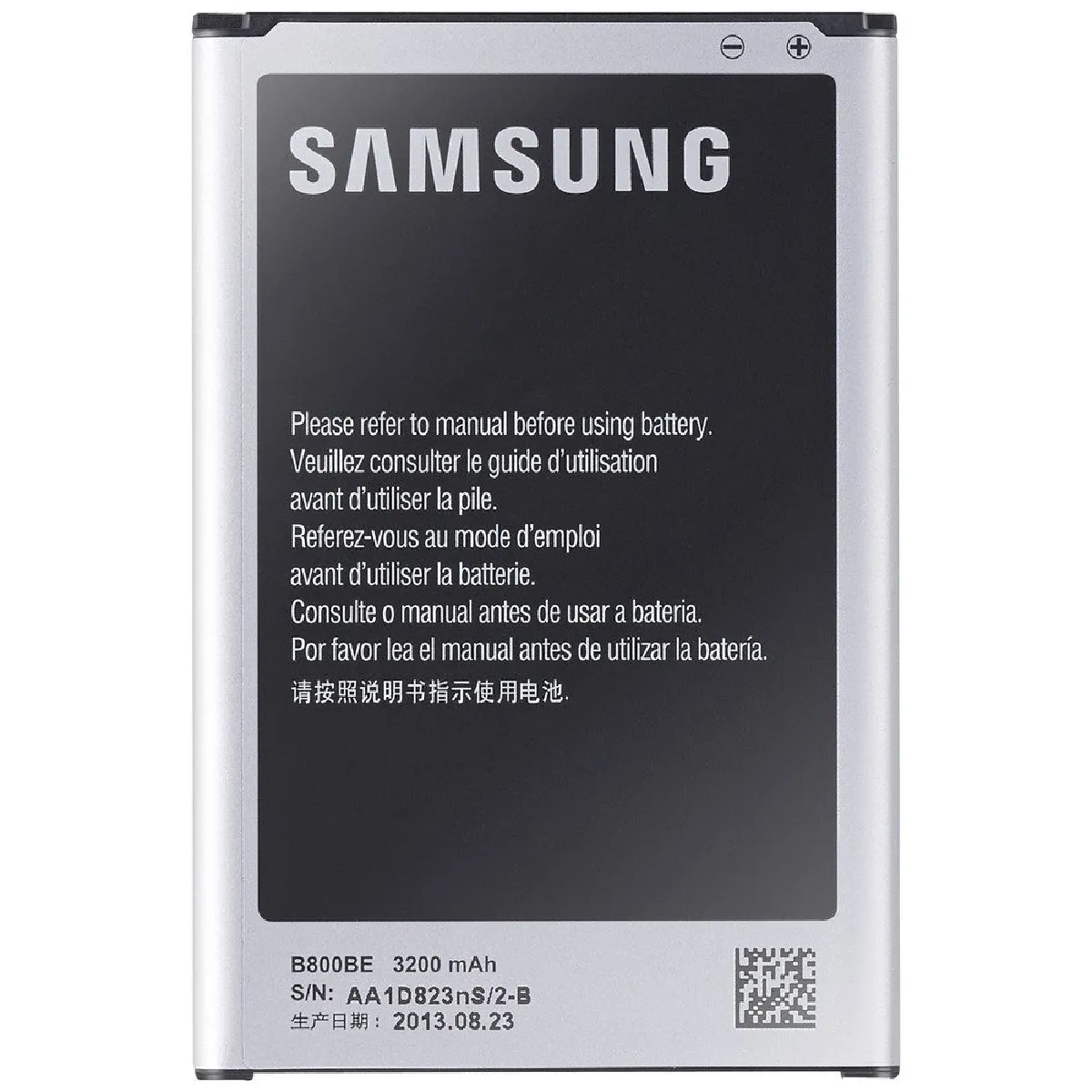 Batterie 1500mAh 3.7V 5.7Wh Pour Samsung Galaxy S3 mini -Argent