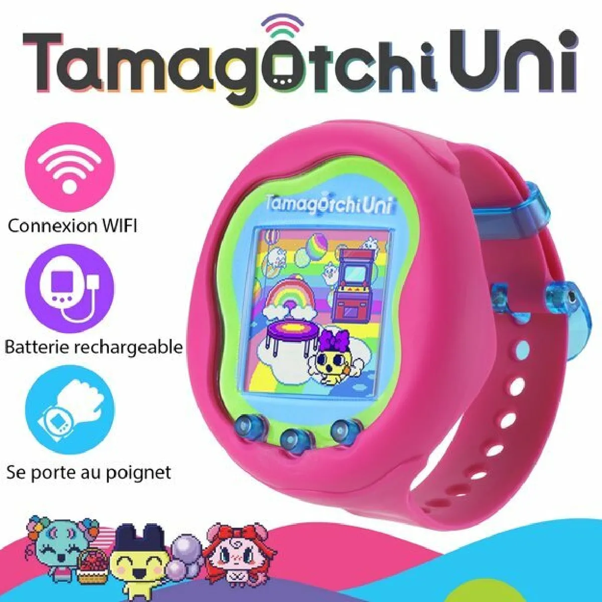 Tamagotchi Uni rose