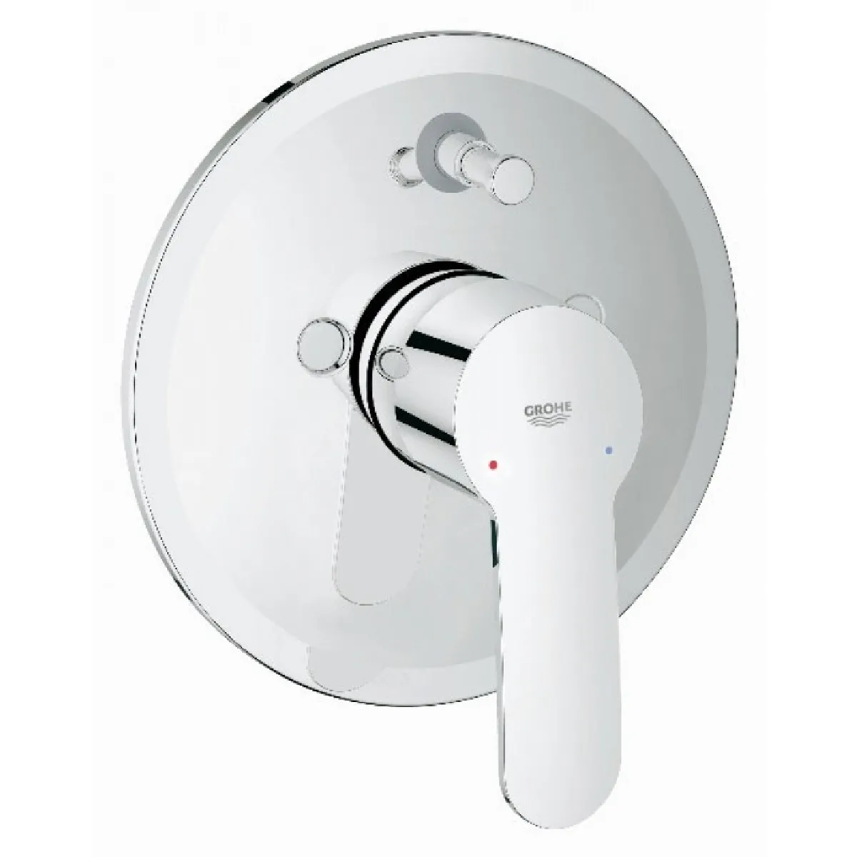 MITIGEUR MONOCOMMANDE ENCASTRE BAIGNOIRE ET DOUCHE EUROSTYLE COSMO GROHE AVEC INVERSEUR