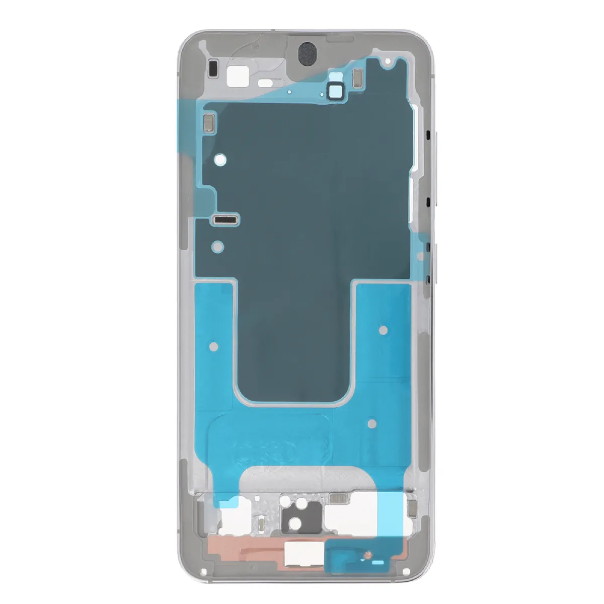 Samsung Châssis Central pour Samsung Galaxy S23 Original Service Pack Bleu Pâle