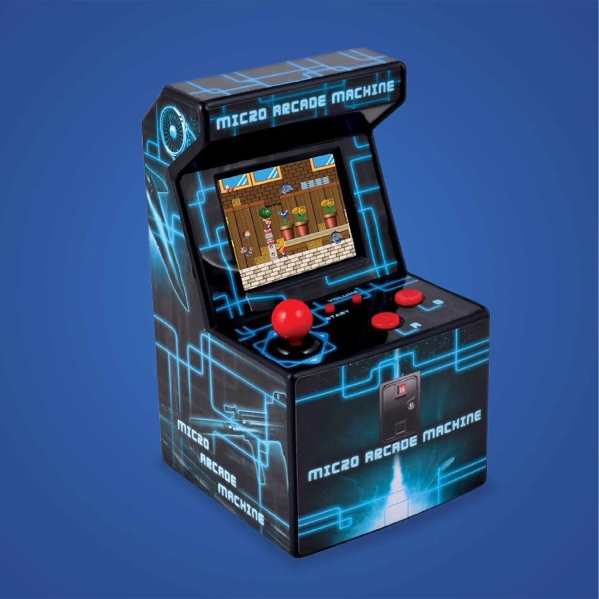 ITAL - récréatifMini console d'arcade portableu avec 250 jeux parfait pour les cadeaux des enfants et adultes avec un design rétro