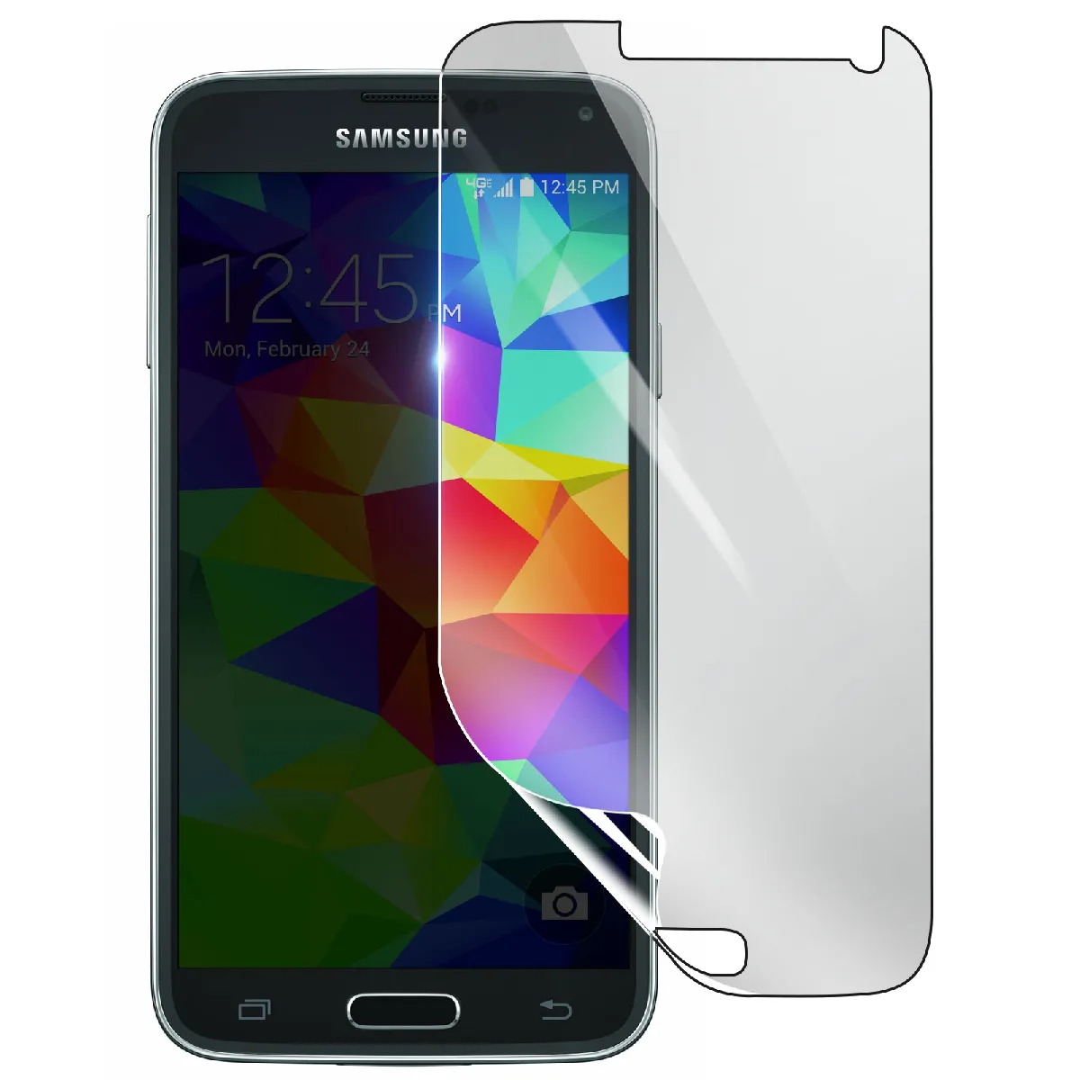 3mk Protection Écran pour Samsung Galaxy S5 en Hydrogel Antichoc Transparent