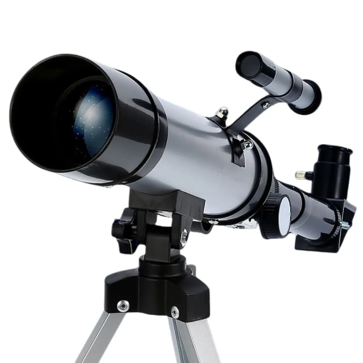 Lunette Astronomique Télescope 360 x 50 Trépied et Oculaires de Grandissement x18 x60 YONIS