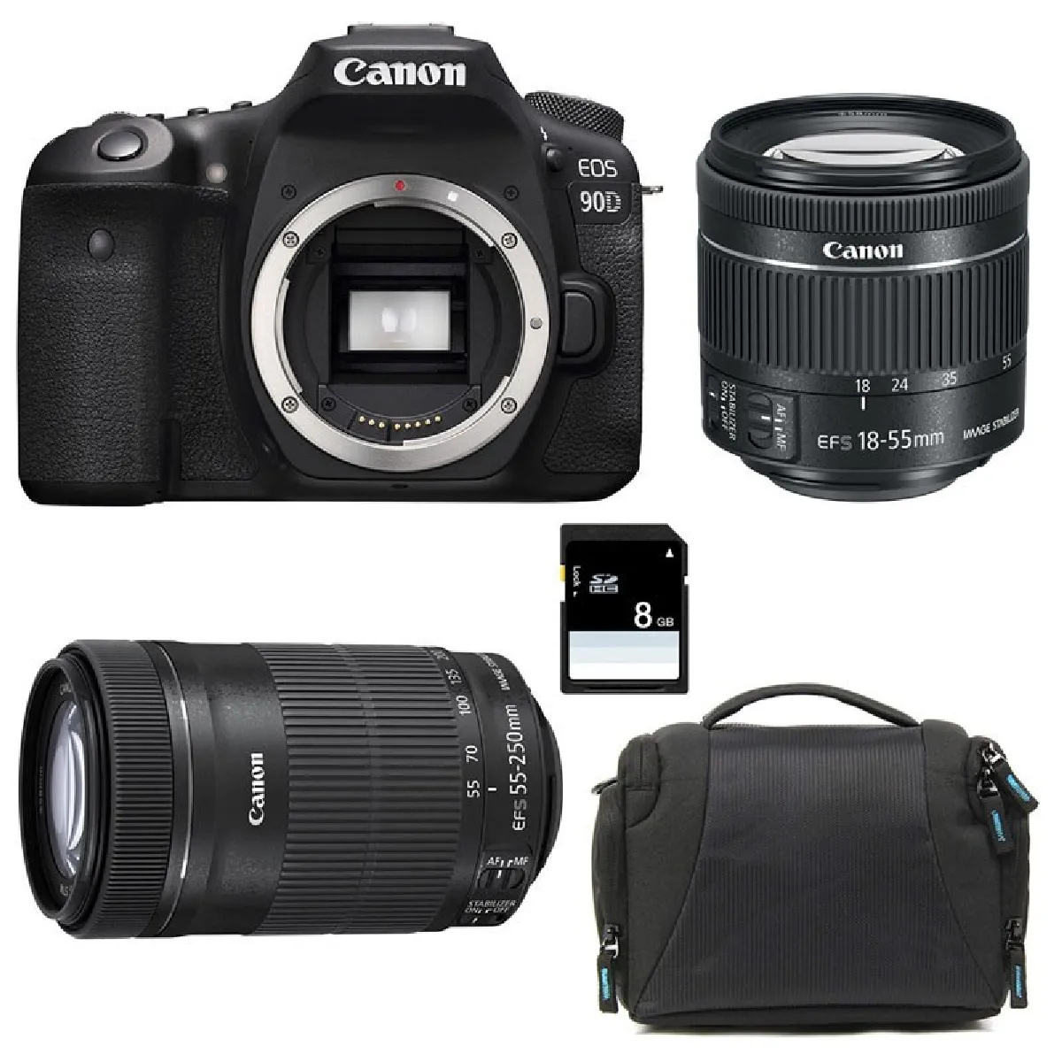 pack-canon-eos-90d-18-55-is-stm-55-250-is-stm-sac-sd-8go-3662362064631