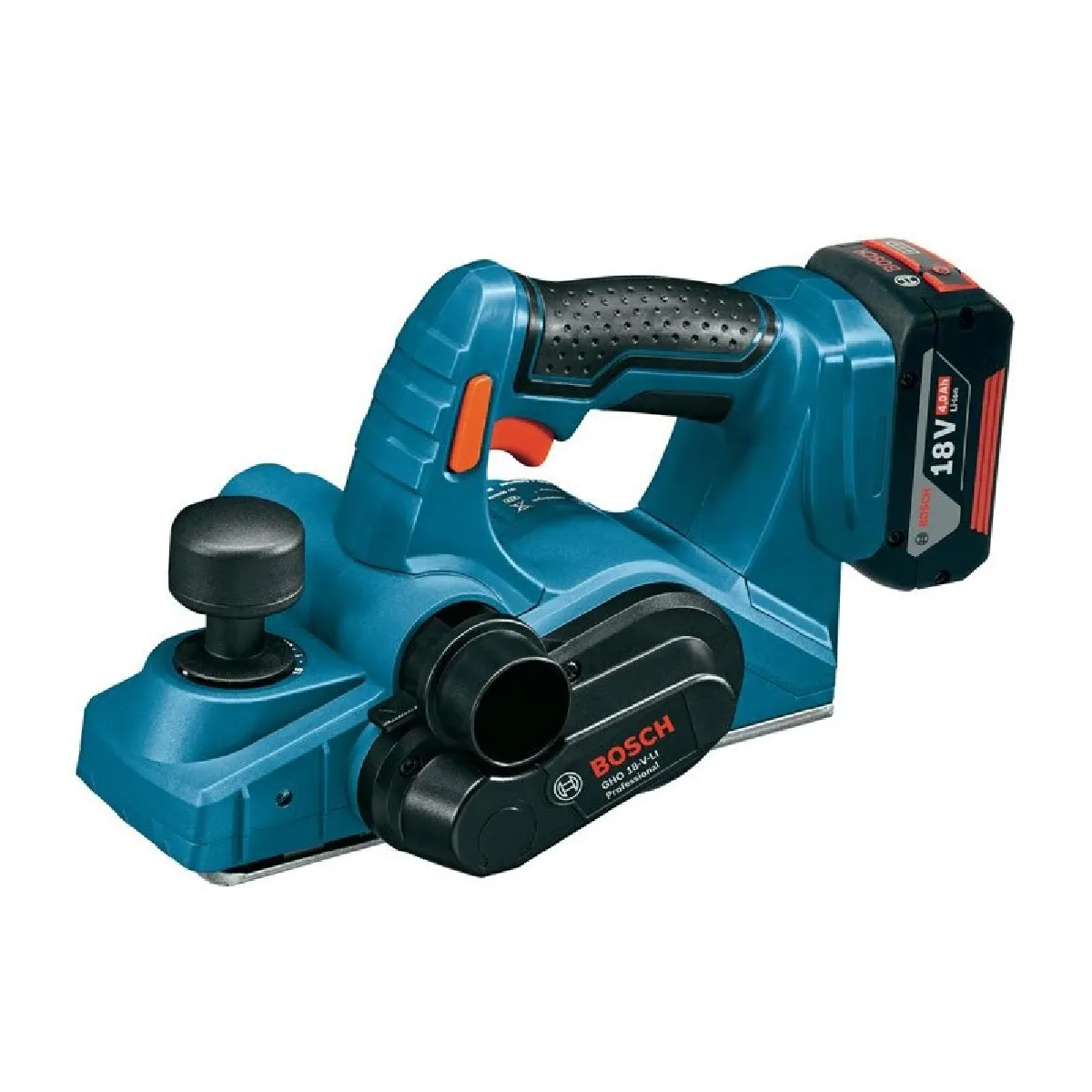 Bosch - Rabot 18V 2x4.0Ah Li-Ion coupe 82mm 14000tr/min - GHO 18 V-LI Professional