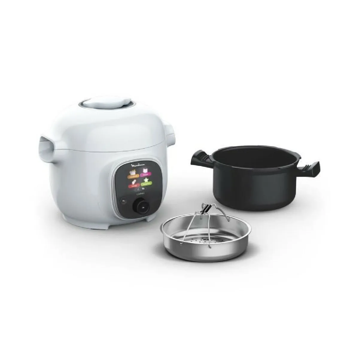 MOULINEX Cookeo Mini Multicuiseur intelligent haute pression, 3 L, 150 recettes intégrées, Intuitif, Application dédiée CE88