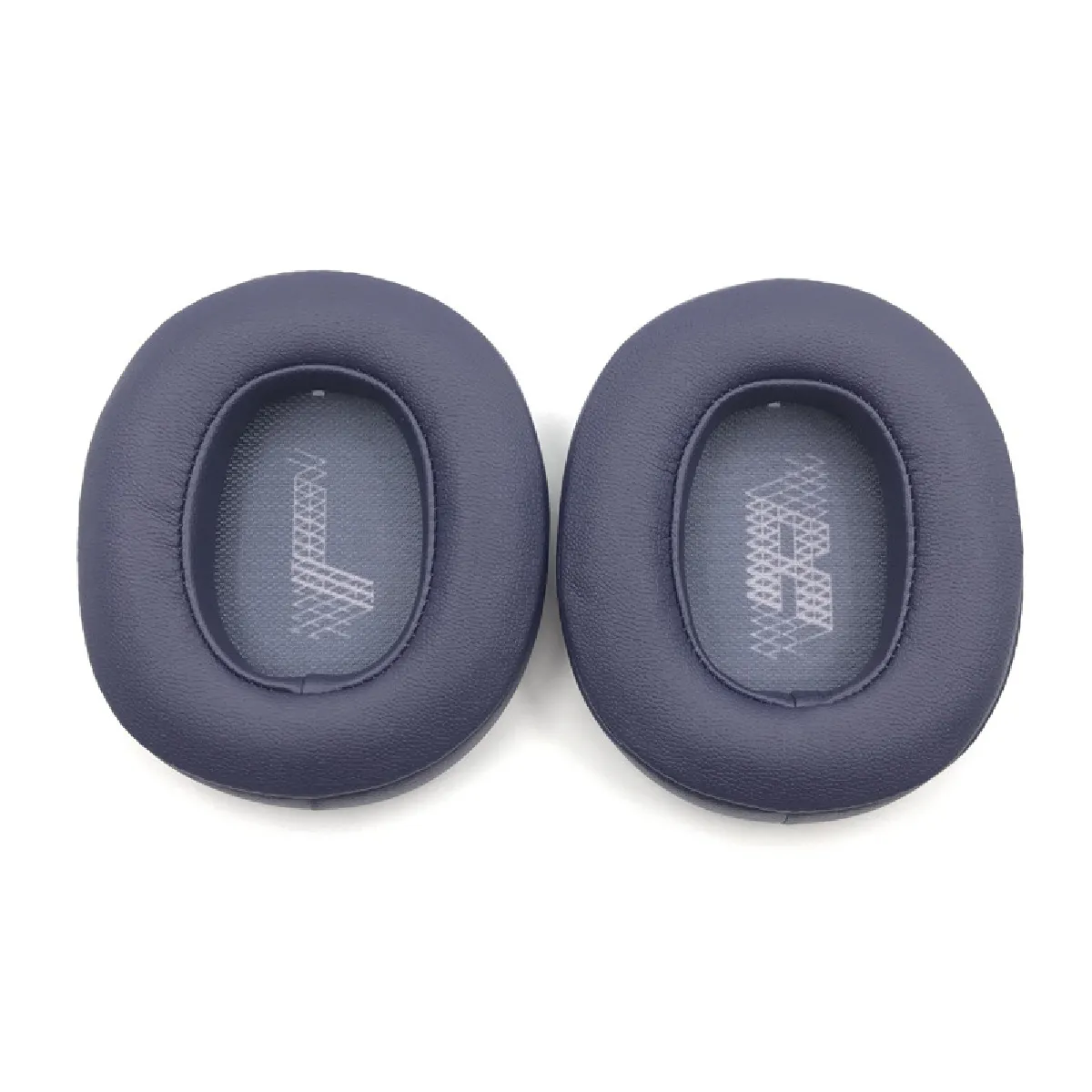 Coussinets d'oreille, Oreillette de Remplacement pour JBL E55BT Quincy E55BT Cache-oreilles LR imprimés Bluetooth de type A, bleu foncé