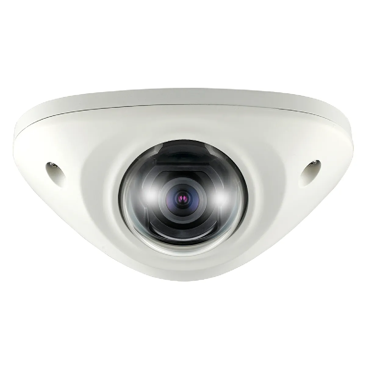 Mini Caméra Dôme IP plafond Full HD 2Mp Samsung compatible NVR Réseau PoE SNV-6012MP