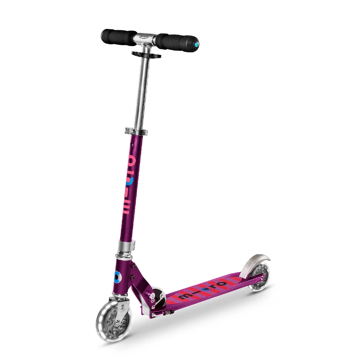 Trottinette enfant Micro Sprite Violet LED