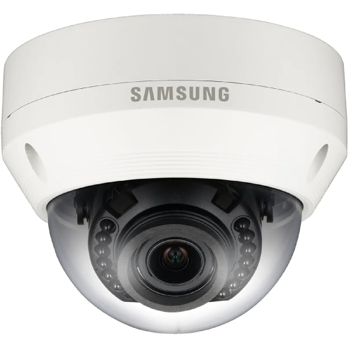 Caméra Dôme IP plafond Full HD 2Mp Samsung compatible NVR Réseau PoE SNV-L5083RP