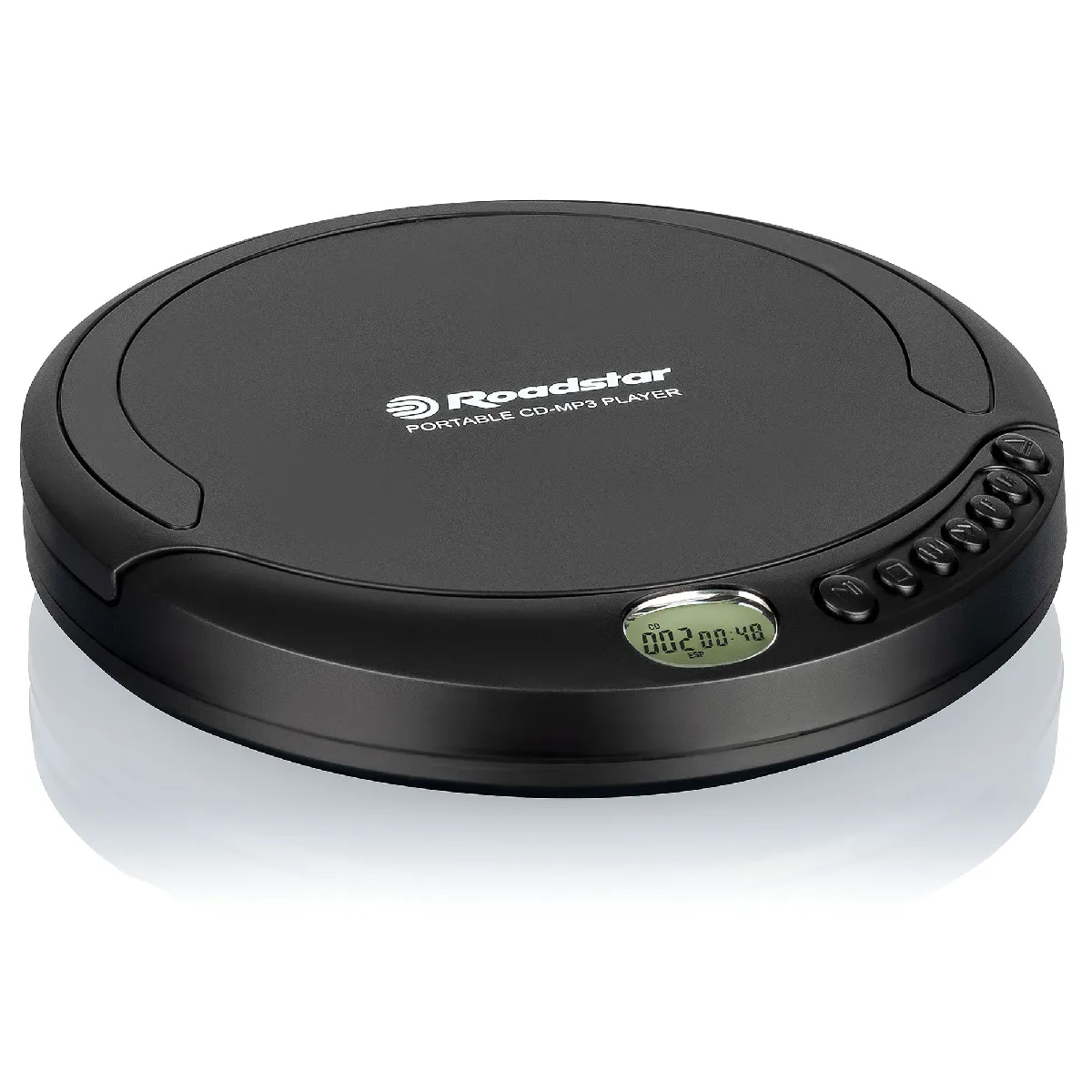 Discman Lecteur CD-MP3 Portable Écouteurs Inclus, Fonction Antichoc, Câble USB, , Noir, Roadstar, PCD-498NMP/BK