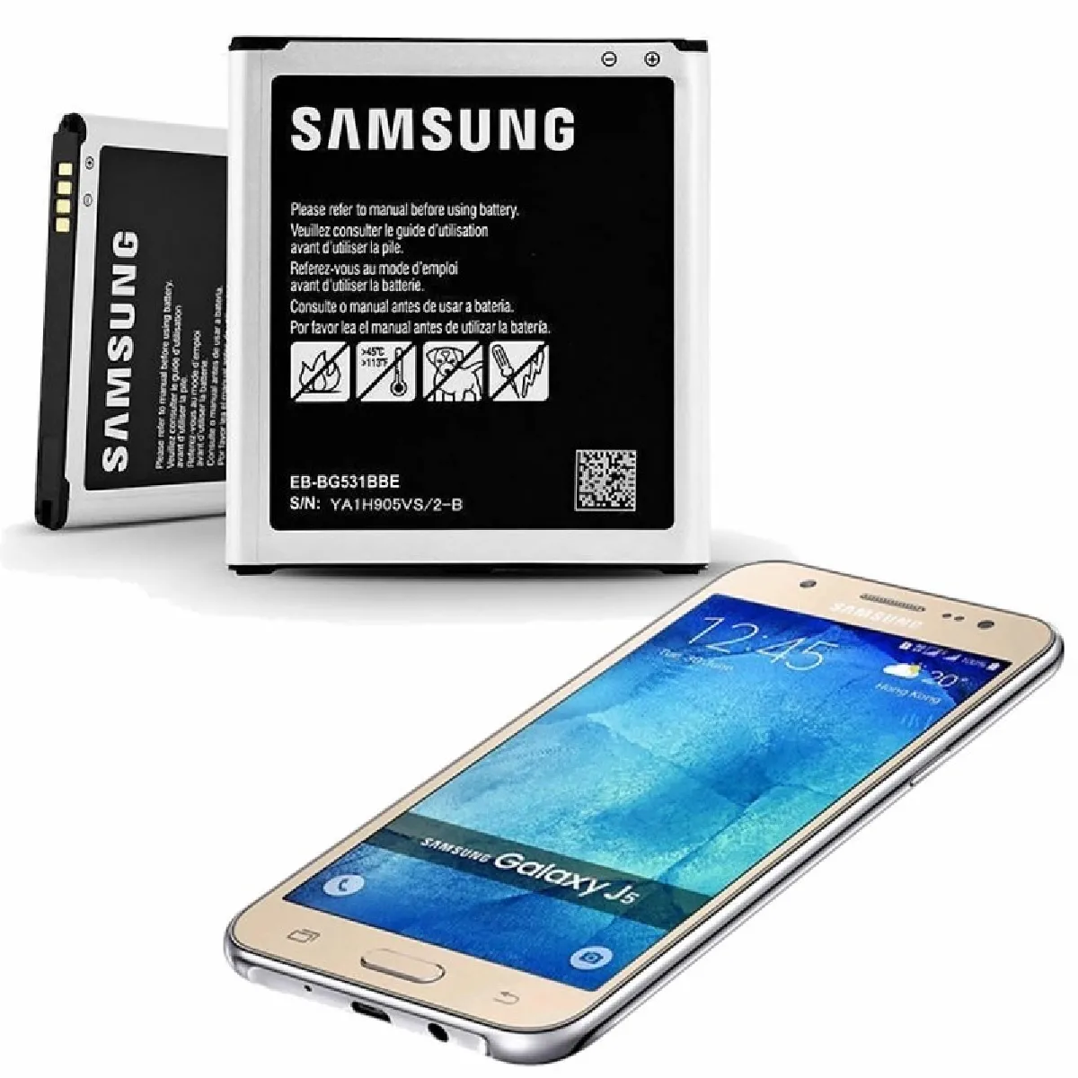 Batterie d'origine EB-BG531BBE Pour Samsung Galaxy J5 / Galaxy Grand Prime VE