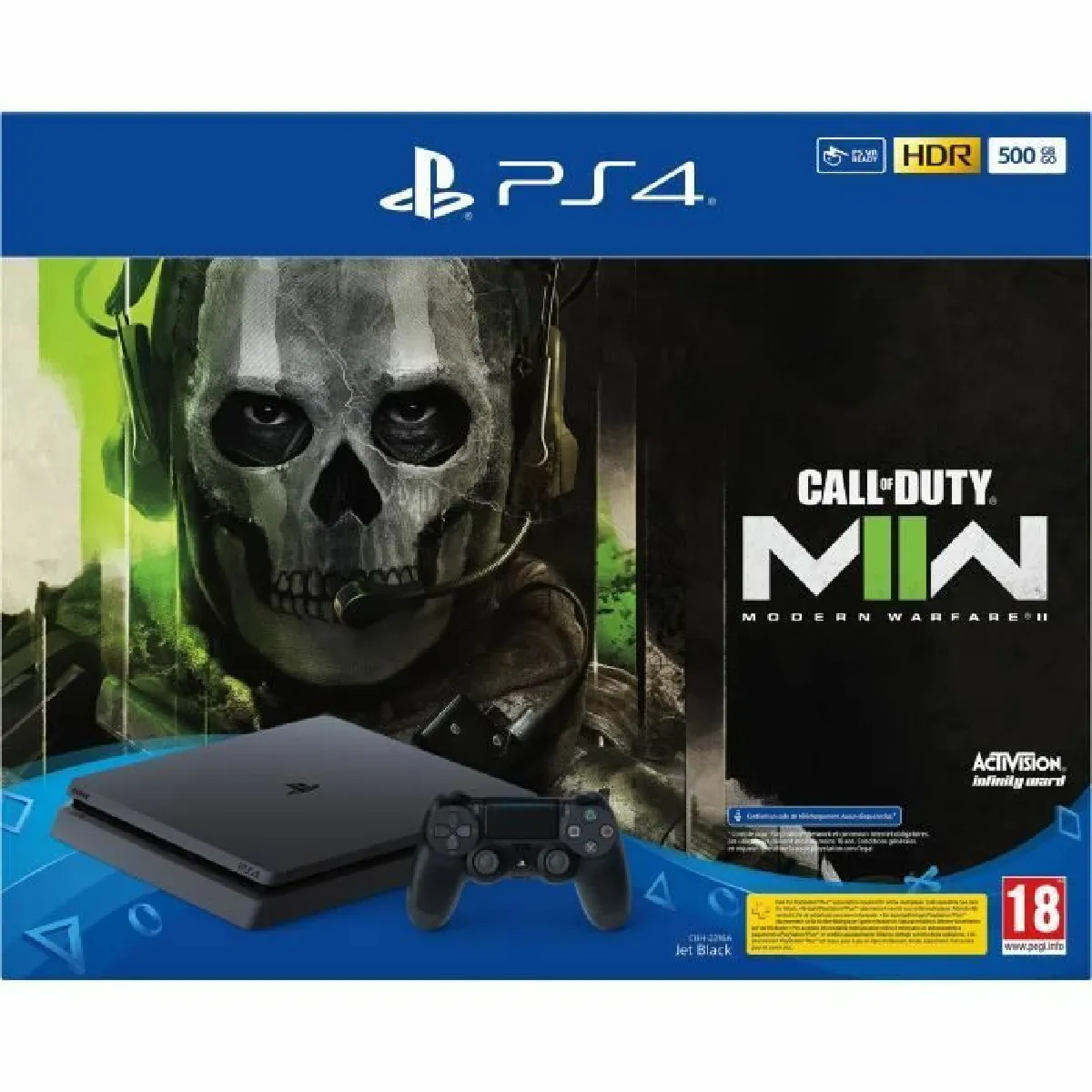 Console de salon - Sony - PlayStation 4 - 500 Go - Call of Duty : Modern Warfare 2 (Code)