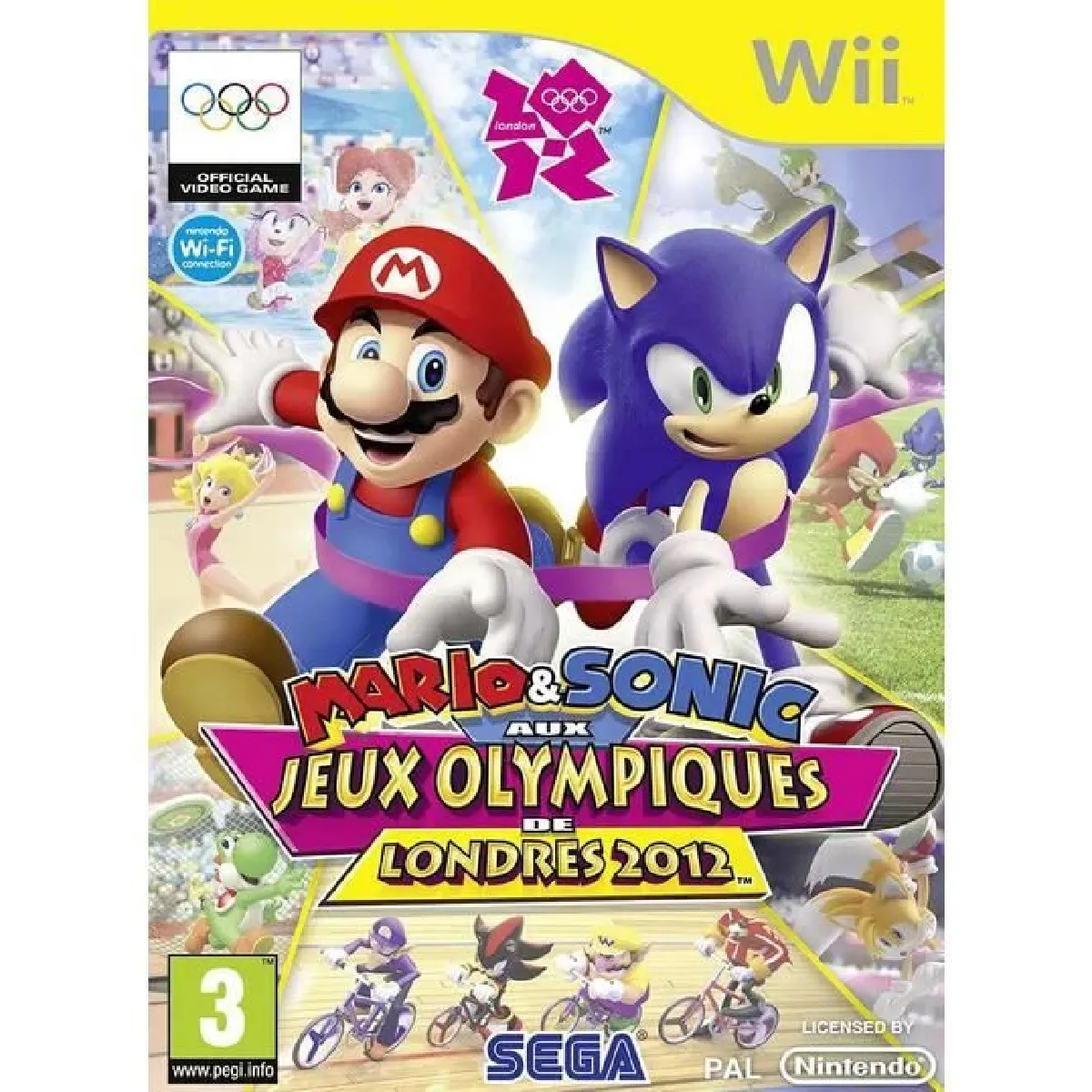 Mario sonic aux jeux olympiques de Londres 2012 / jeu wii