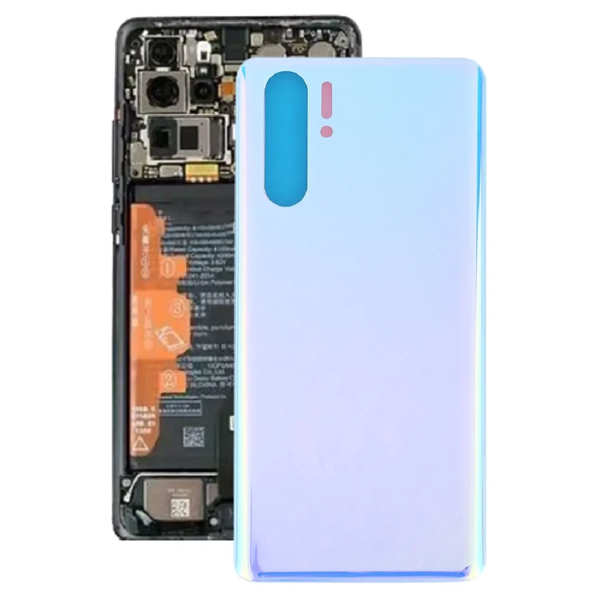 Coque Arrière de Batterie pour Huawei P30 Pro Cristal Respiratoire