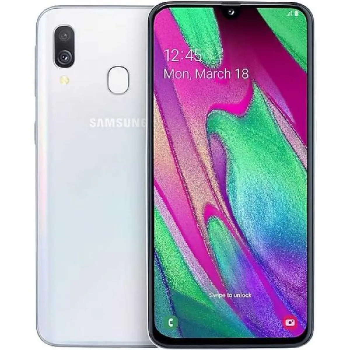 Samsung A405 Galaxy A40 4G 64GB Dual-SIM white EU