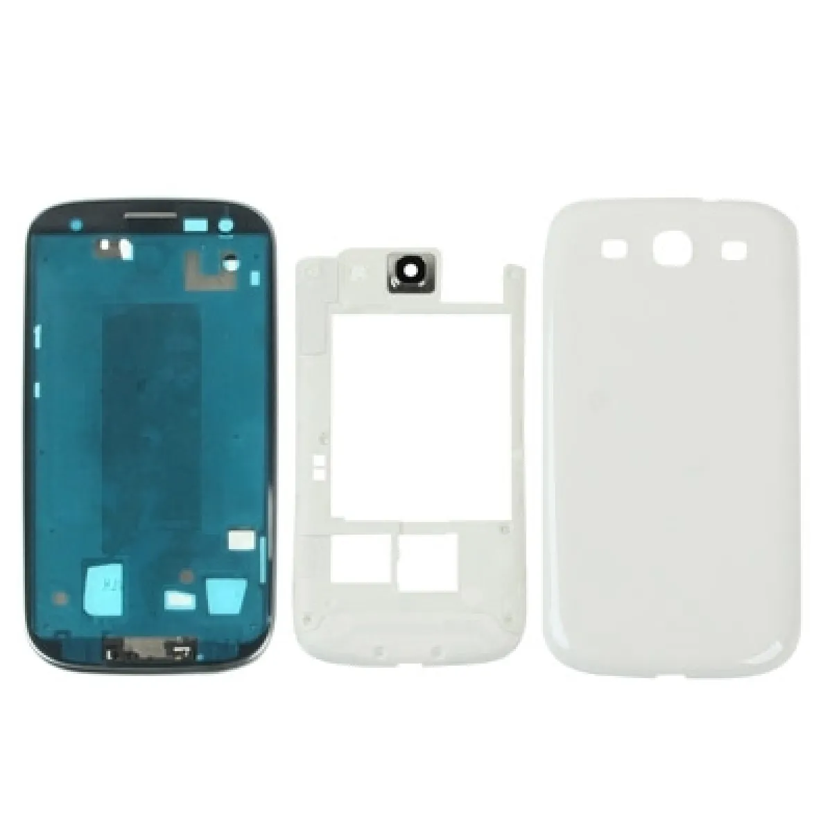 Blanc pour Samsung Galaxy SIII / i9300 Châssis complet