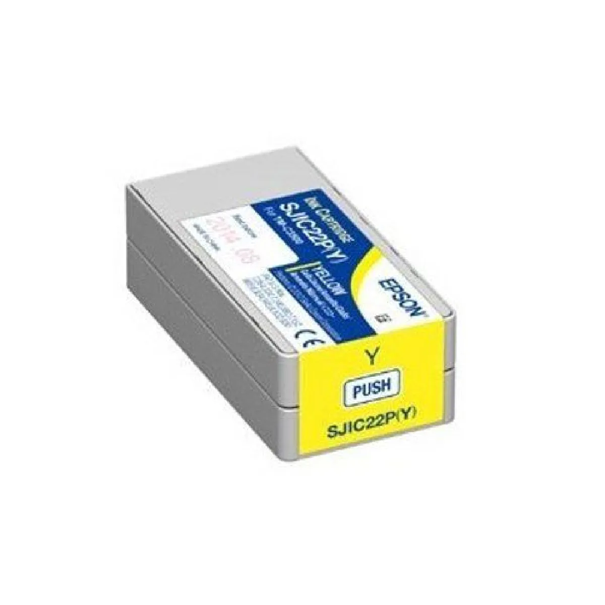 Epson SJIC22PY -Jaune - original - cartouche d'encre - pour TM C3500