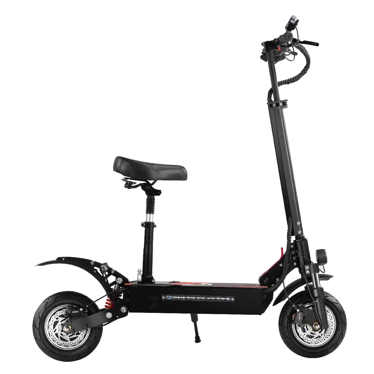 BOYUEDA Q7Pro Scooter électrique adulte 52V 19Ah 1600W * 2 double moteur 10" e-scooter 200KG charge 60-70KM d'autonomie avec siège