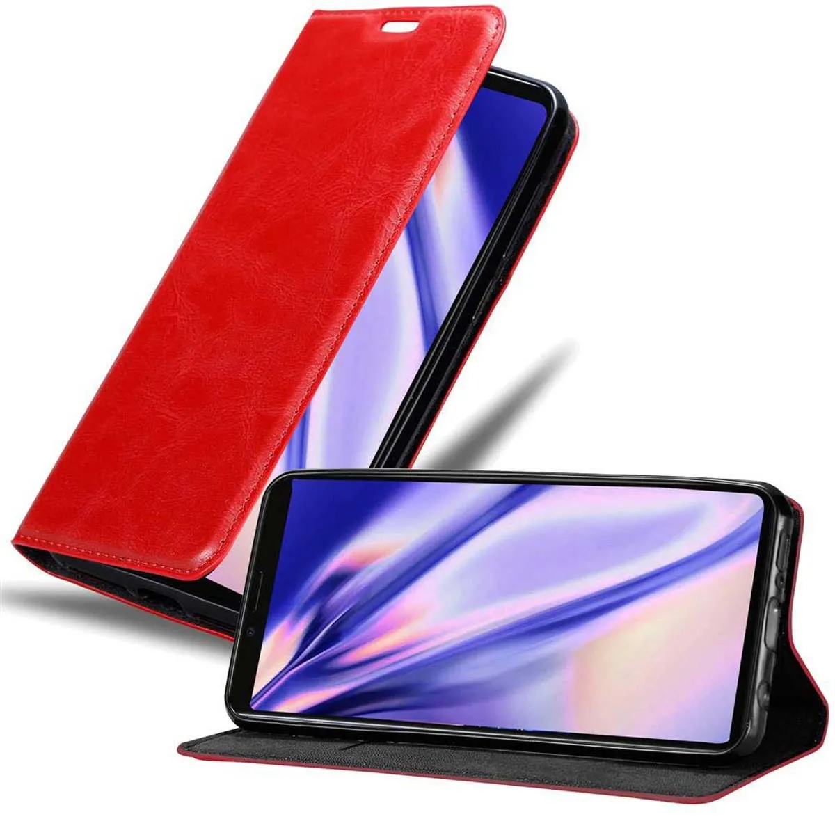 Coque Sony Xperia 1 / Xperia XZ4 Etui en Rouge