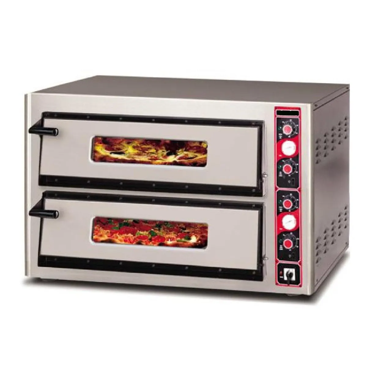 FOUR A PIZZA ELECTRIQUE 6+6 PIZZAS DIAM. 30 CM